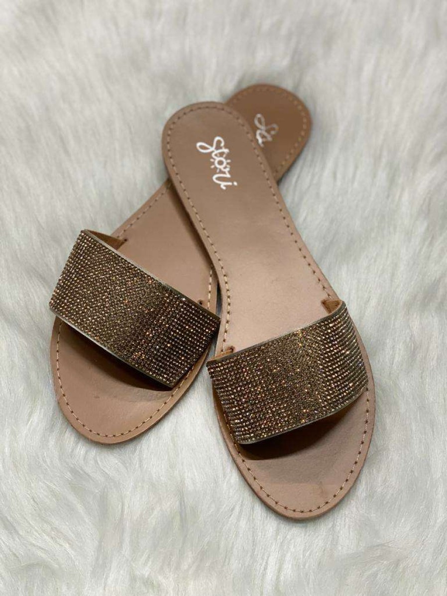 Shoe Type * | Easy Luck Glitz Gold What'S New