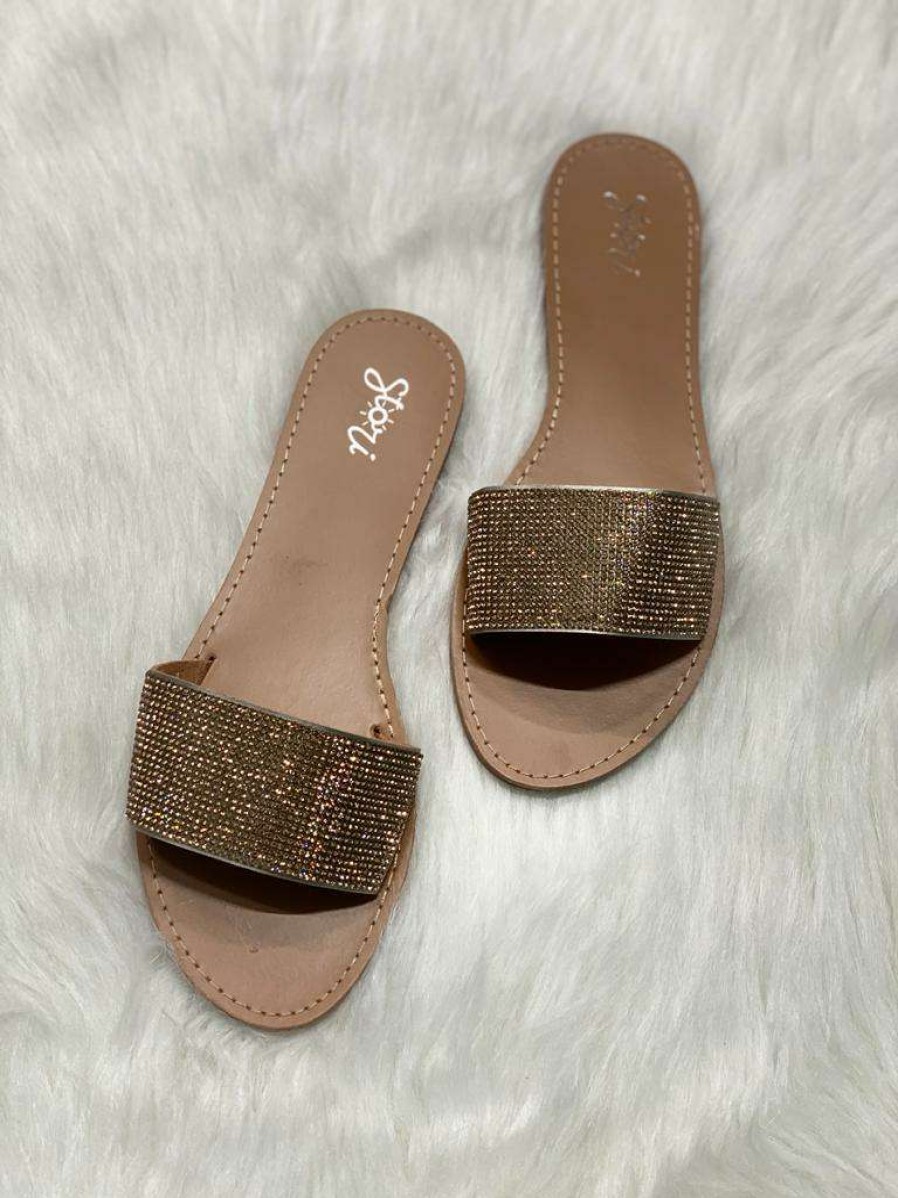 Shoe Type * | Easy Luck Glitz Gold What'S New