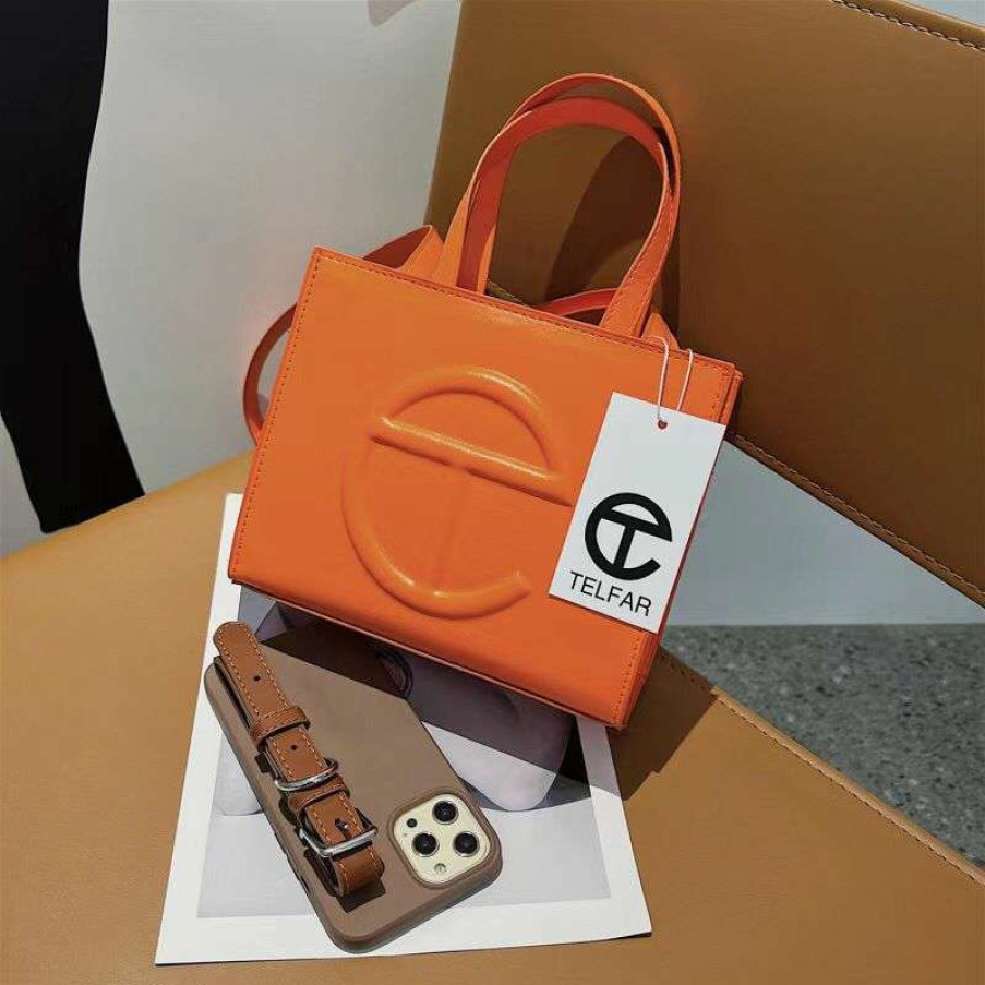 Accessories * | China 2063 Orange Purse What'S New