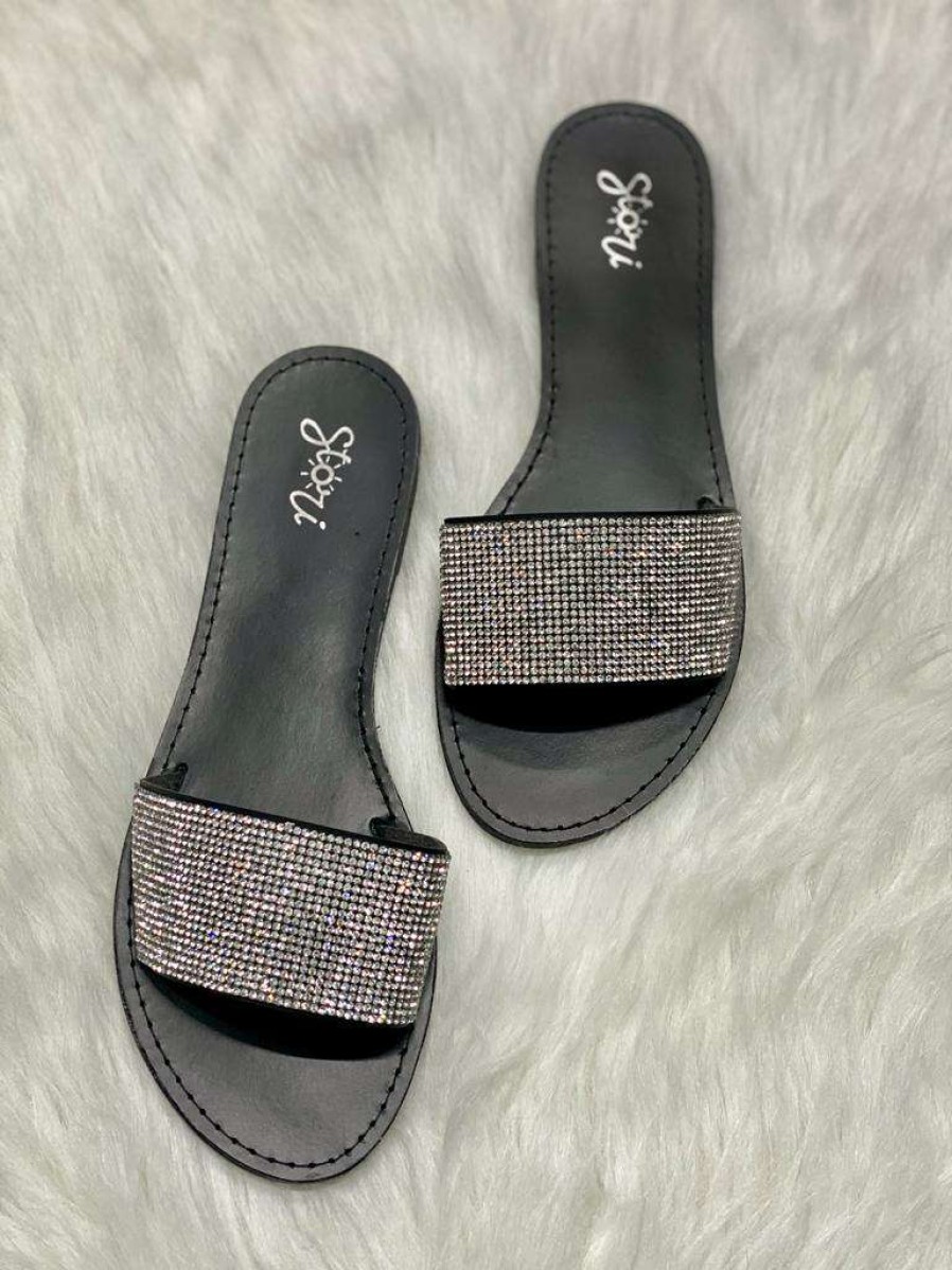 Shoe Type * | Easy Luck Glitz Black What'S New