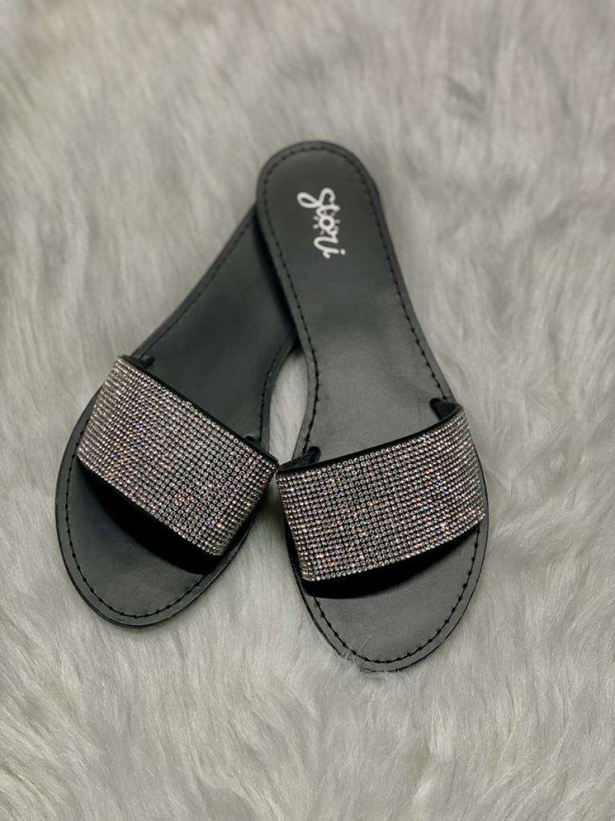 Shoe Type * | Easy Luck Glitz Black What'S New