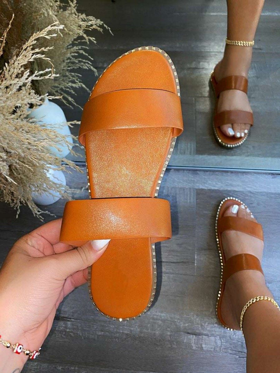 Shoe Type * | Easy Luck Nk100 Tan Back In Stock