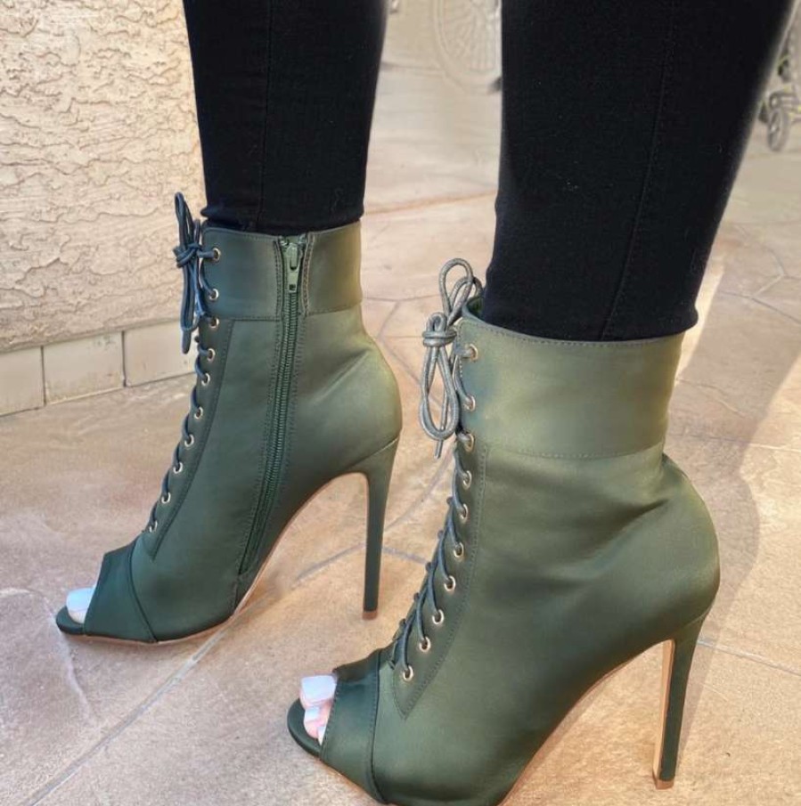 Shoe Type * | Liliana Trollz1 Olive What'S New