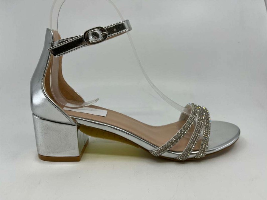 Shoe Type * | Springland Perla01 Silver