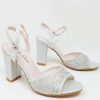 Shoe Type * | Springland Caroi01 Silver Shoe Type