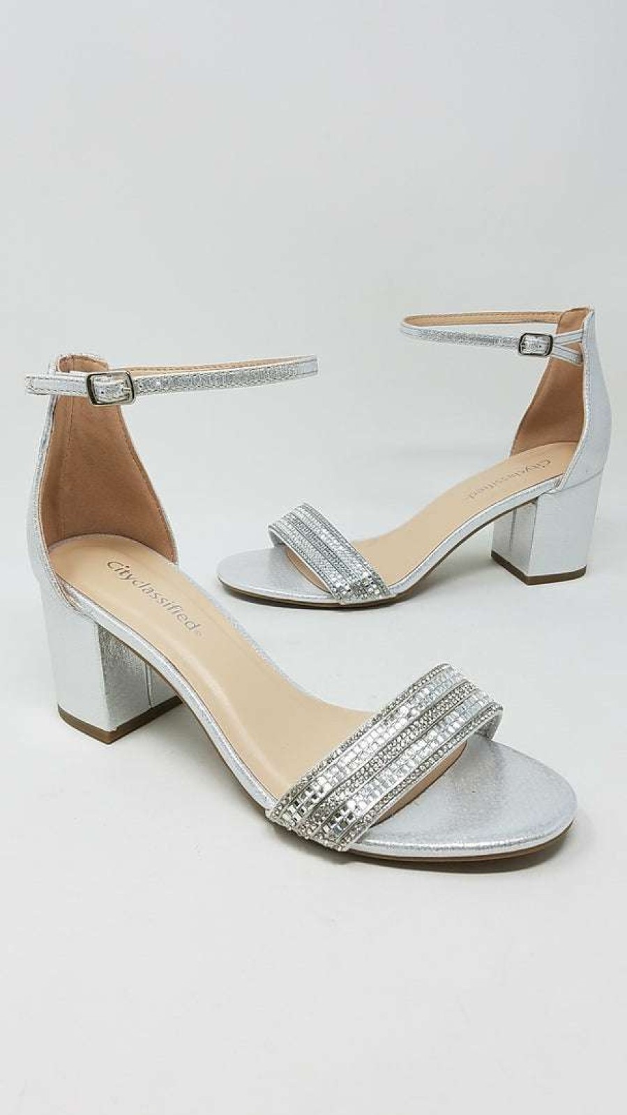 Shoe Type * | Fortune Win Silver Shimmer