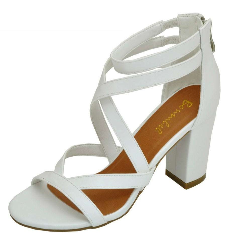 Shoe Type * | Shoe Magnate Back In Stock Alondra3 White