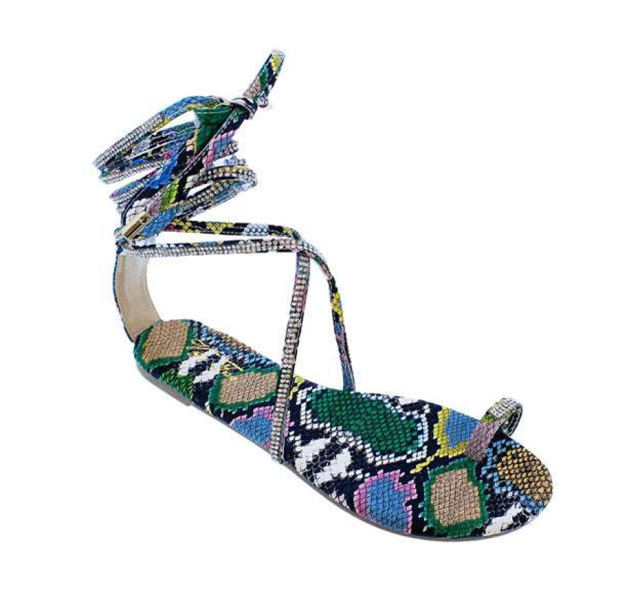 Shoe Type * | Liliana Jagger65 Multicolor Snake