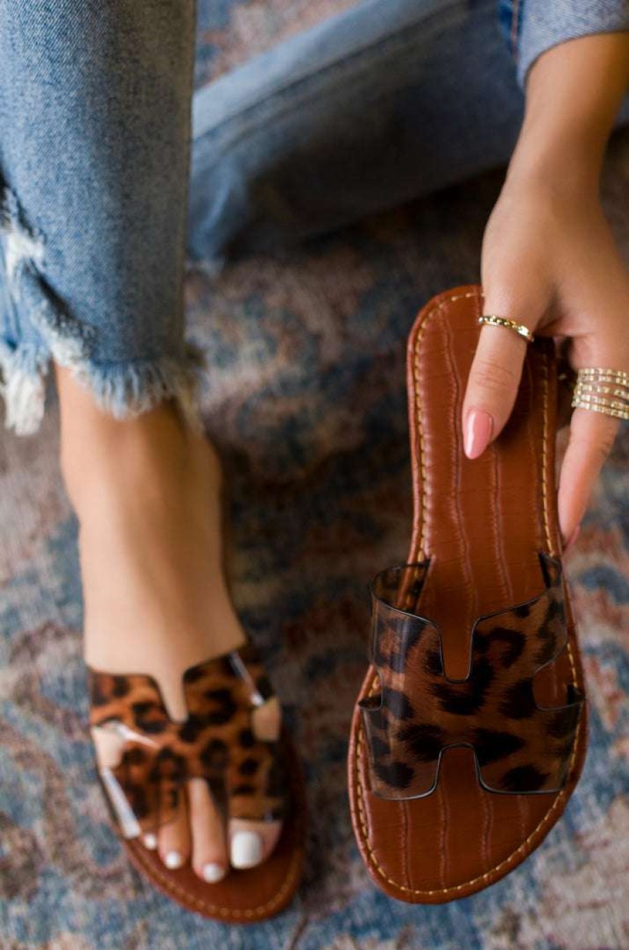 Shoe Type * | Qupid Athena1534 Leopard