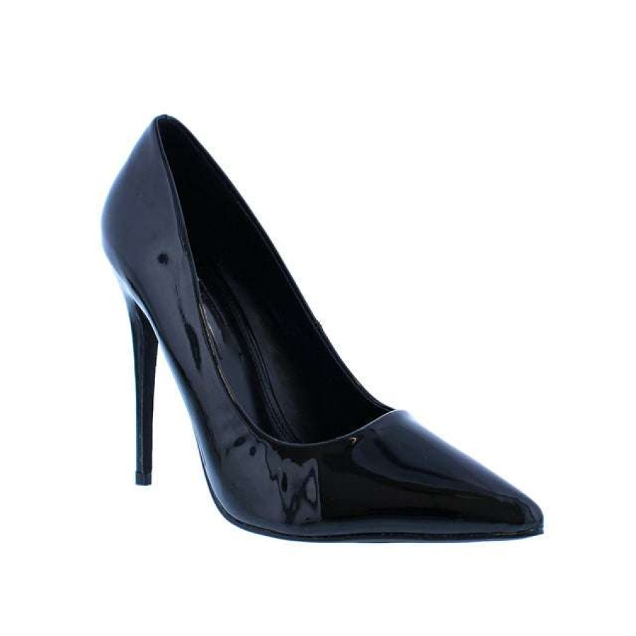 Shoe Type * | Liliana Kimye6 Black Patent What'S New