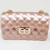 Accessories * | Eli Jp067 Pearl Pink Jelly Purse (Small)