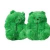 Shoe Type * | China Teddy Bear Slippers Green What'S New