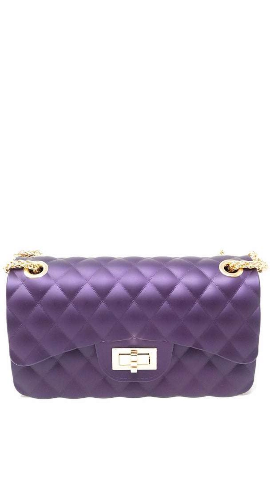 Accessories * | Eli What'S New Jp068 Purple Jelly Purse (Medium)