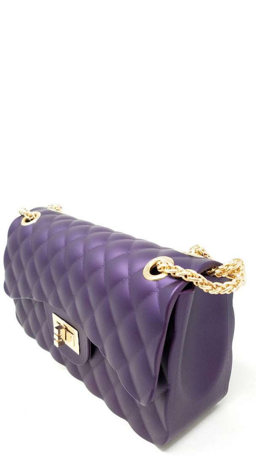 Accessories * | Eli What'S New Jp068 Purple Jelly Purse (Medium)