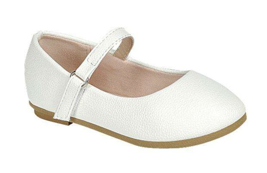 Kids * | Forever Shoe Type Flexible33 Toddlers White