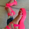 Shoe Type * | Legend What'S New Abella03 Neon Pink