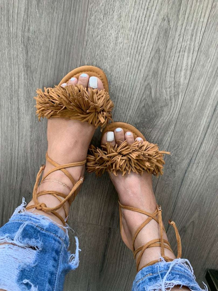 Shoe Type * | Liliana Dainty25 Tan What'S New