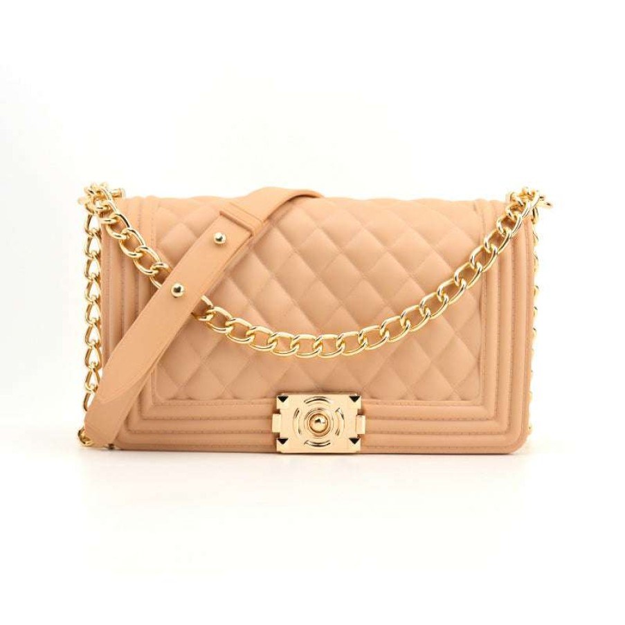 Accessories * | China 1027 Nude Jelly Purse (Large)