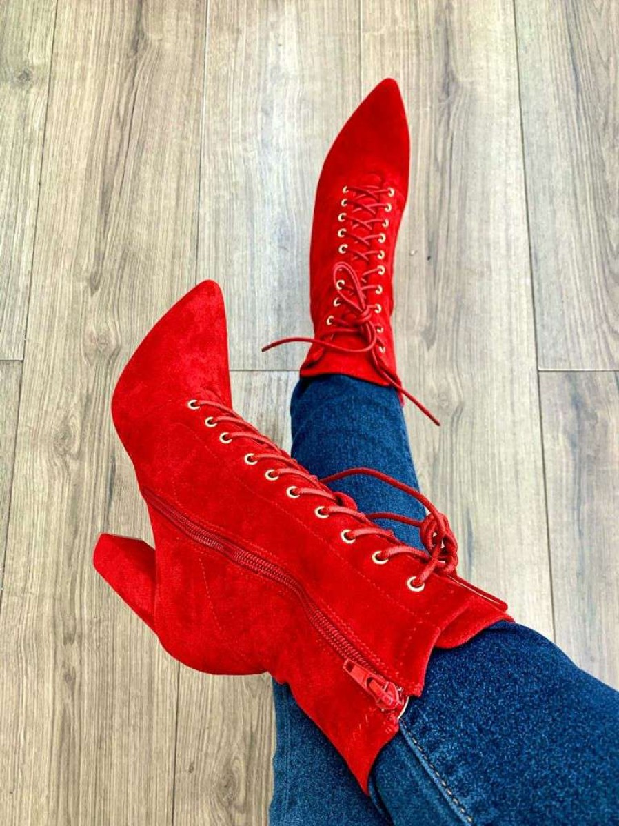 Shoe Type * | Liliana What'S New Pollina2 Red