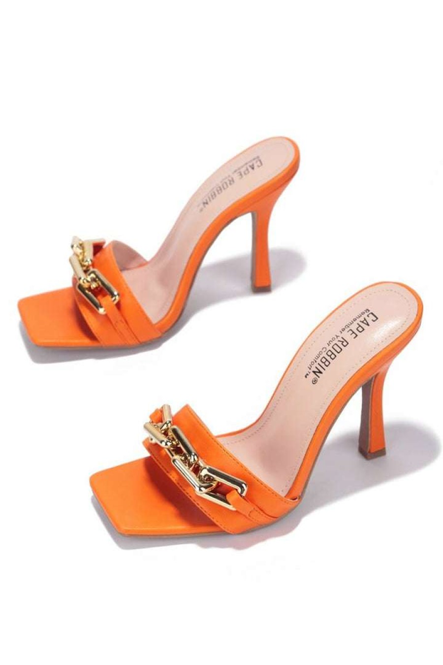 Shoe Type * | Cape Robbin Intermix Orange