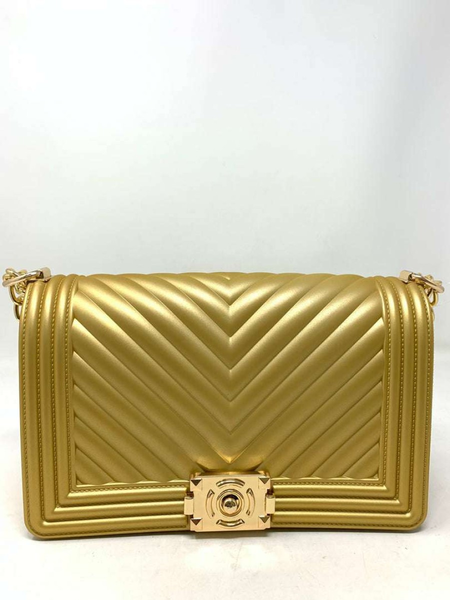 Accessories * | Joia What'S New 7044 Gold Jelly Purse