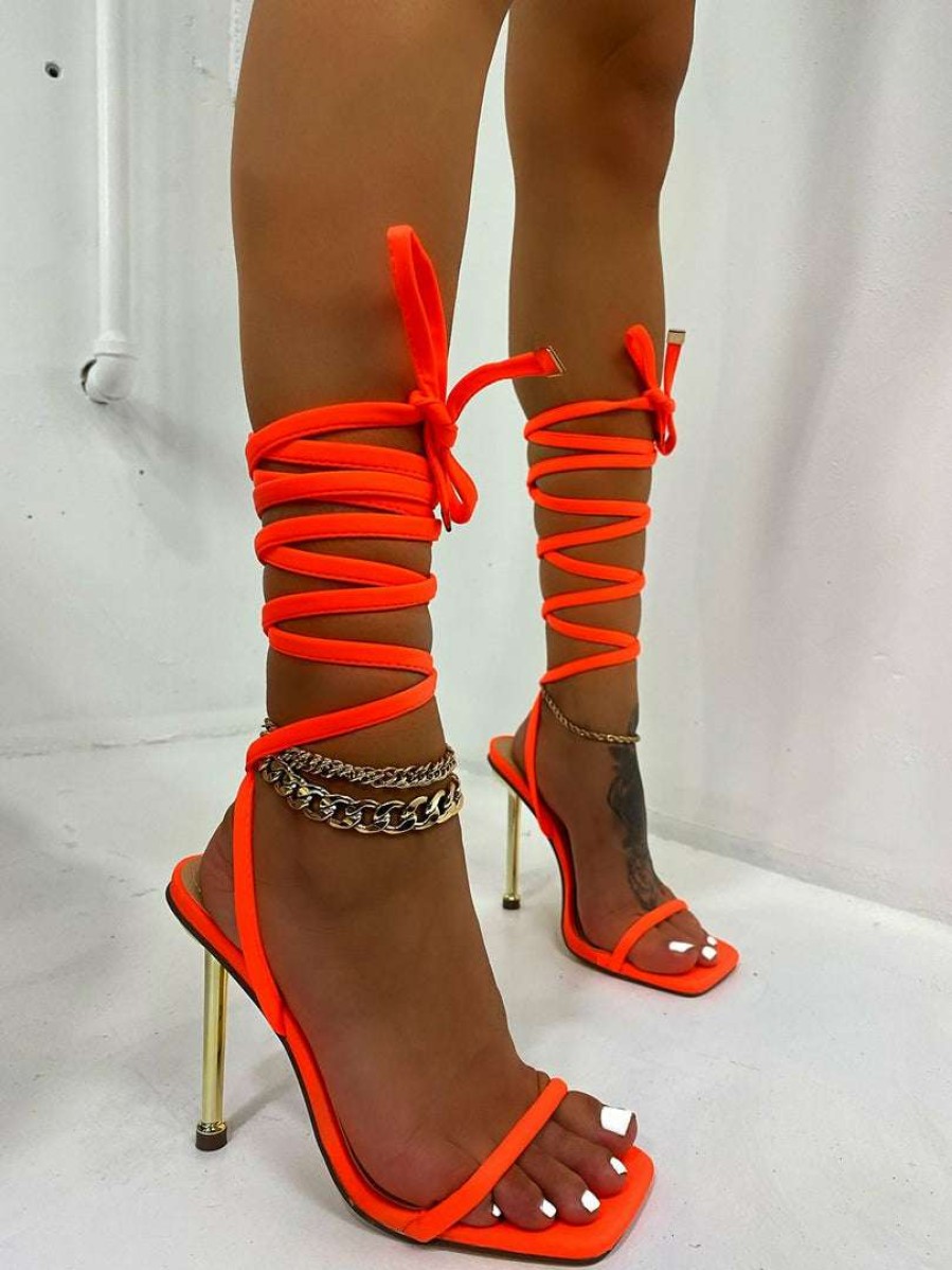 Shoe Type * | Springland Chica01 Orange