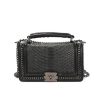 Accessories * | China What'S New 9079 Purse Black Python