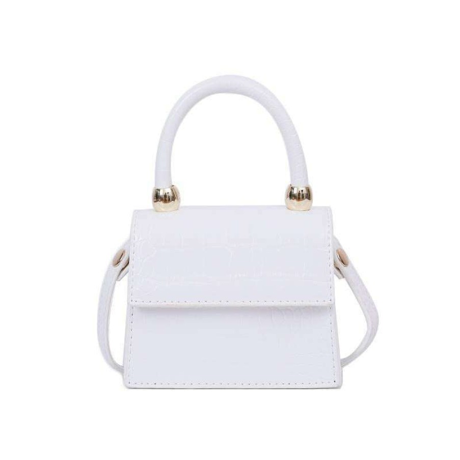 Accessories * | China What'S New 9040 Mini Purse White