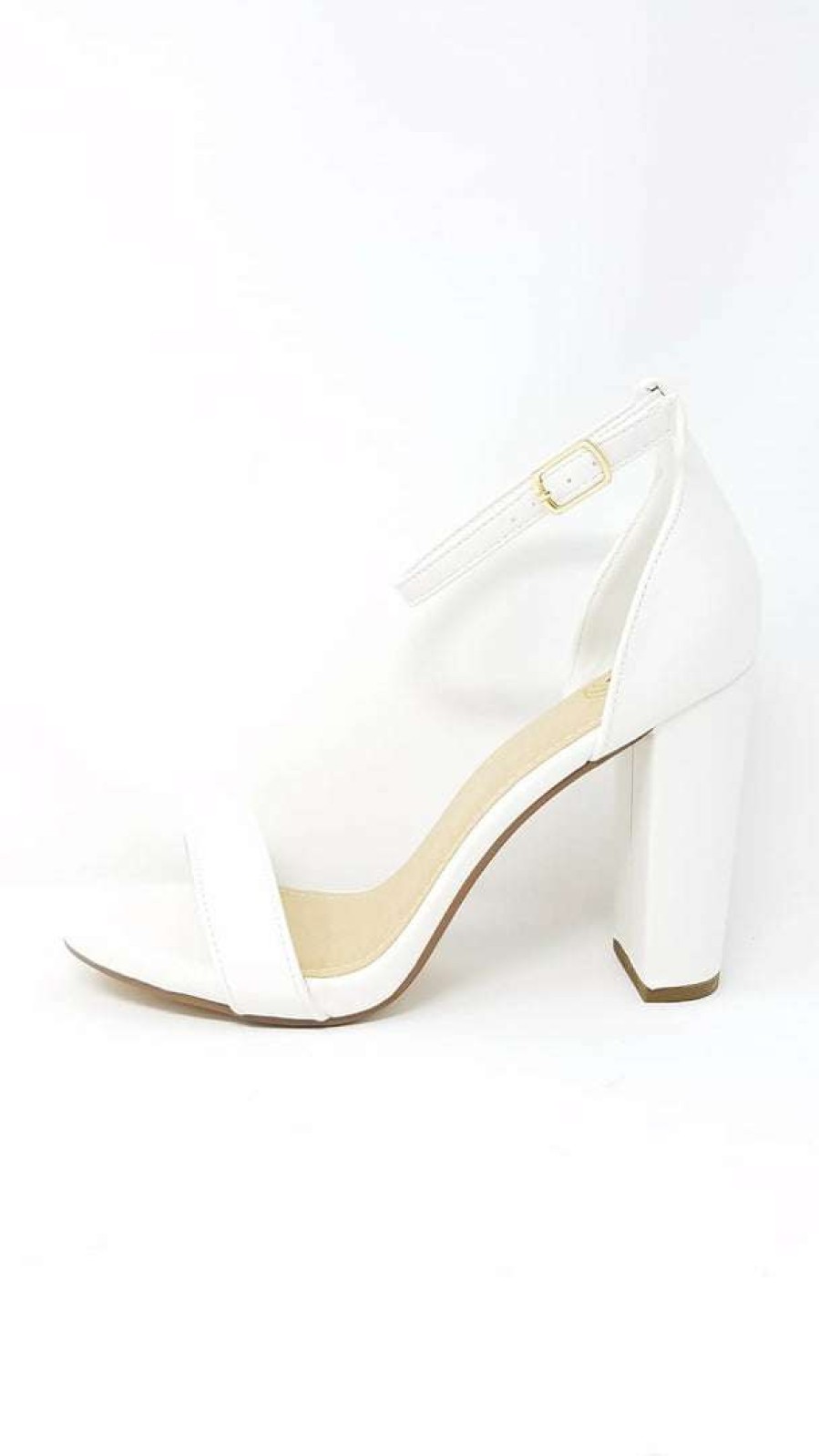 Shoe Type * | Fortune Shiner White Pu Shoe Type