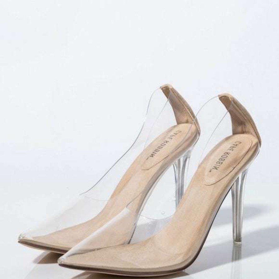 Shoe Type * | Cape Robbin Glass Doll Nude What'S New