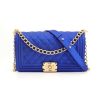 Accessories * | China What'S New 1027 Blue Jelly Purse (Large)