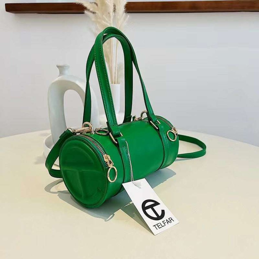 Accessories * | China 6801 Green T Purse