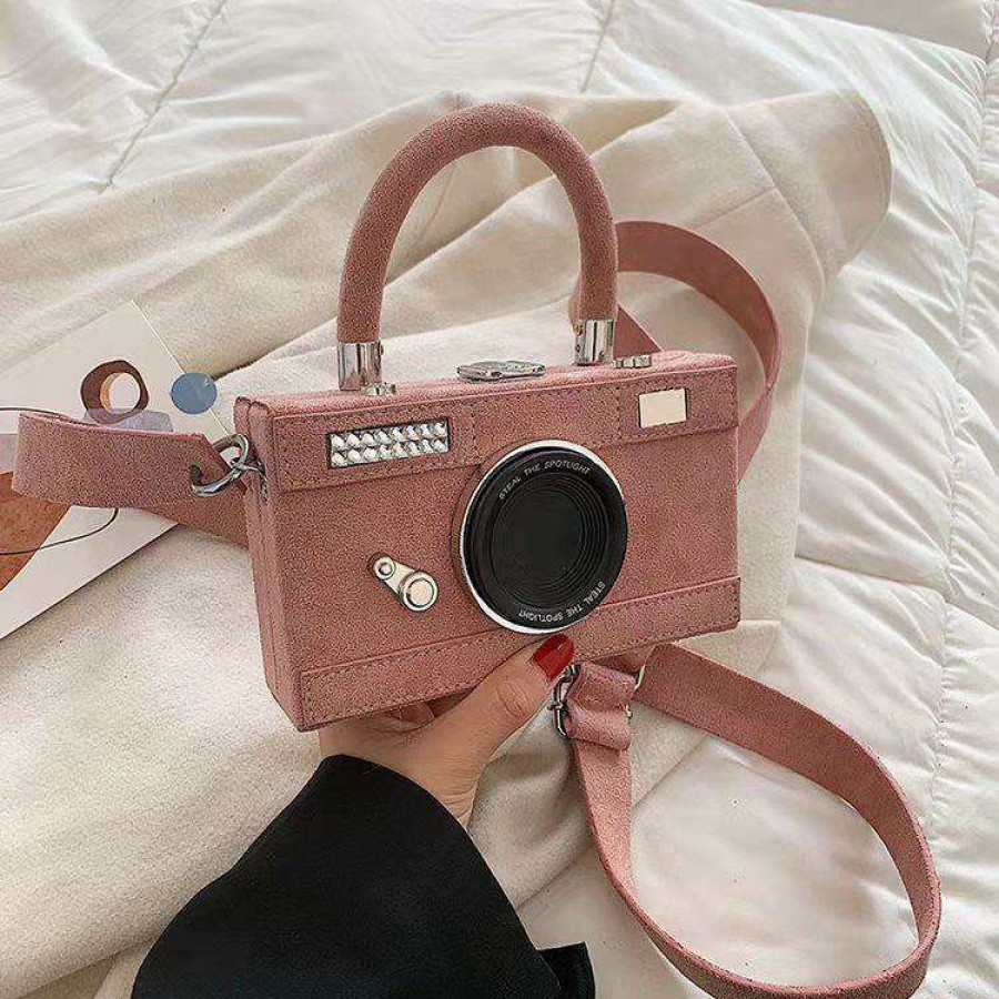 Accessories * | China What'S New 2165 Pink Camera