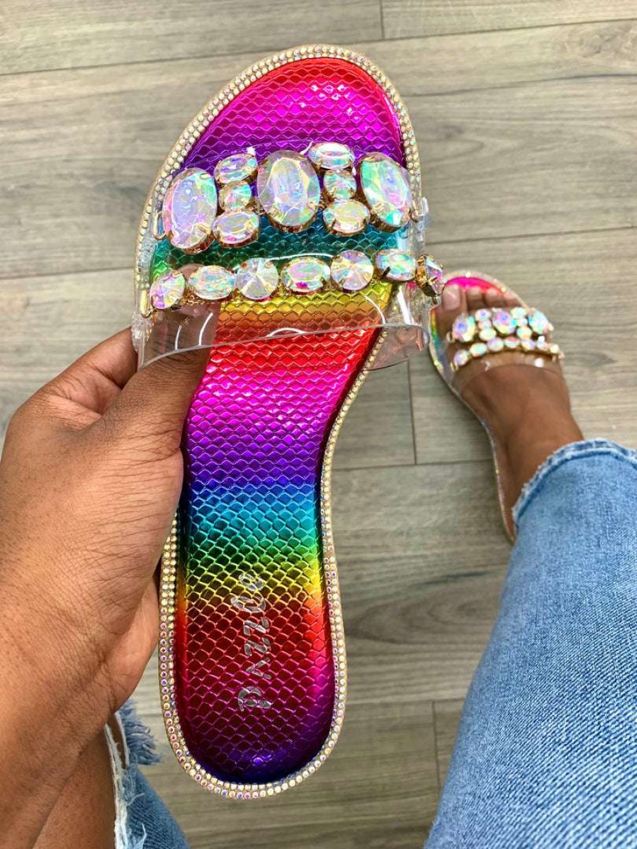 Shoe Type * | Springland What'S New Isabella07 Rainbow