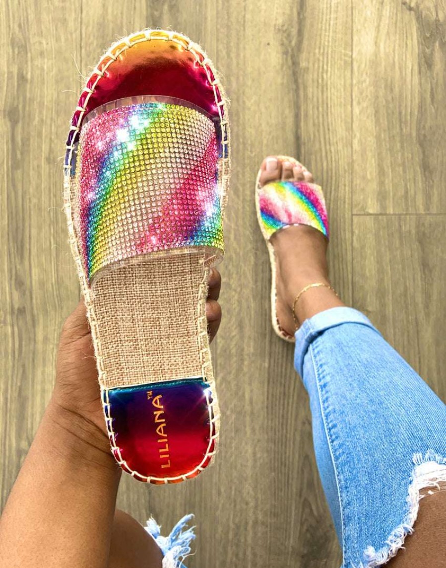 Shoe Type * | Liliana Chaz1 Rainbow What'S New