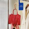 Accessories * | China What'S New 2058 Red T Purse