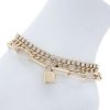 Accessories * | Joia 83A1003 Gold Ankle Chain