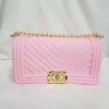 Accessories * | China 1028 Pink Jelly Purse (Large)