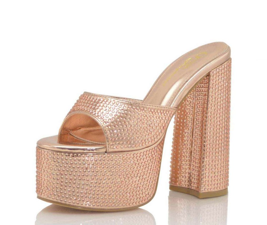 Shoe Type * | Oli J Diamond Girl Rose Gold What'S New