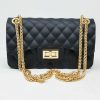 Accessories * | Eli Jp068 Black Jelly Purse (Medium) What'S New