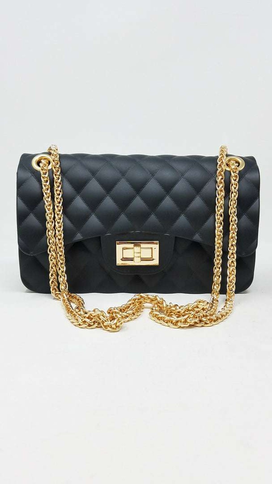 Accessories * | Eli Jp068 Black Jelly Purse (Medium) What'S New