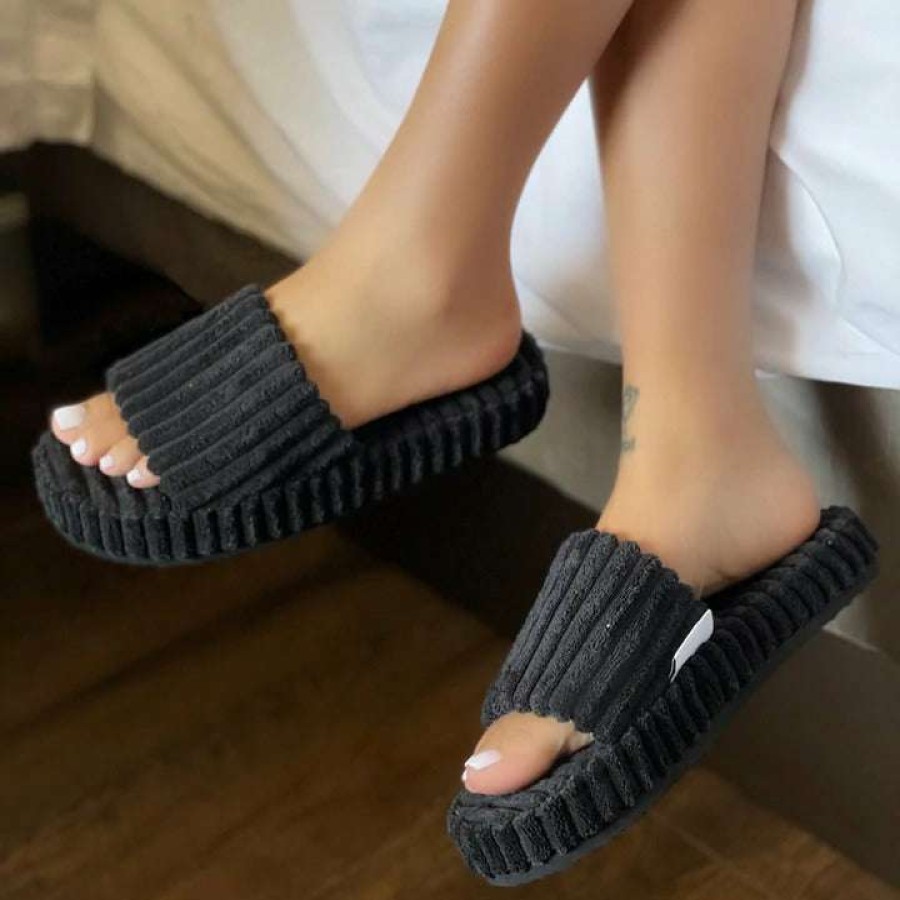 Shoe Type * | Weebo Comfort10 Black What'S New