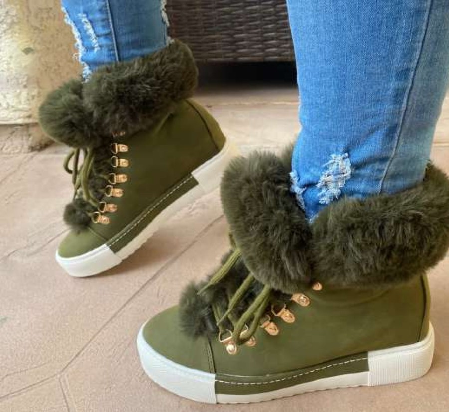 Shoe Type * | Liliana Robinhood1 Olive What'S New