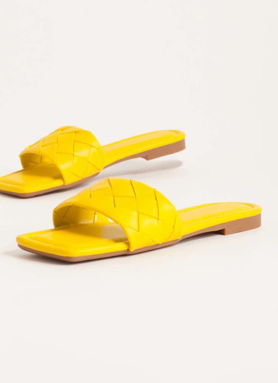 Shoe Type * | Liliana What'S New Tresha1 Yellow