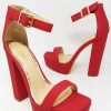 Shoe Type * | Liliana Yuko51 Red What'S New