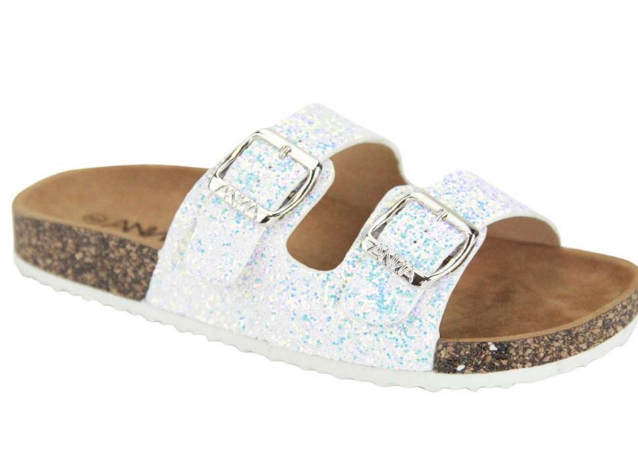 Shoe Type * | Dnd Glory199 White Glitter What'S New