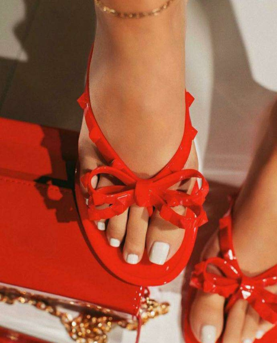 Shoe Type * | Ann More What'S New Barcelona Matching Red