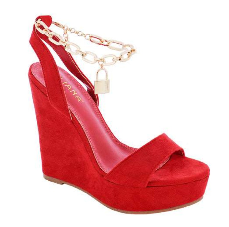 Shoe Type * | Liliana What'S New Angelique6 Red