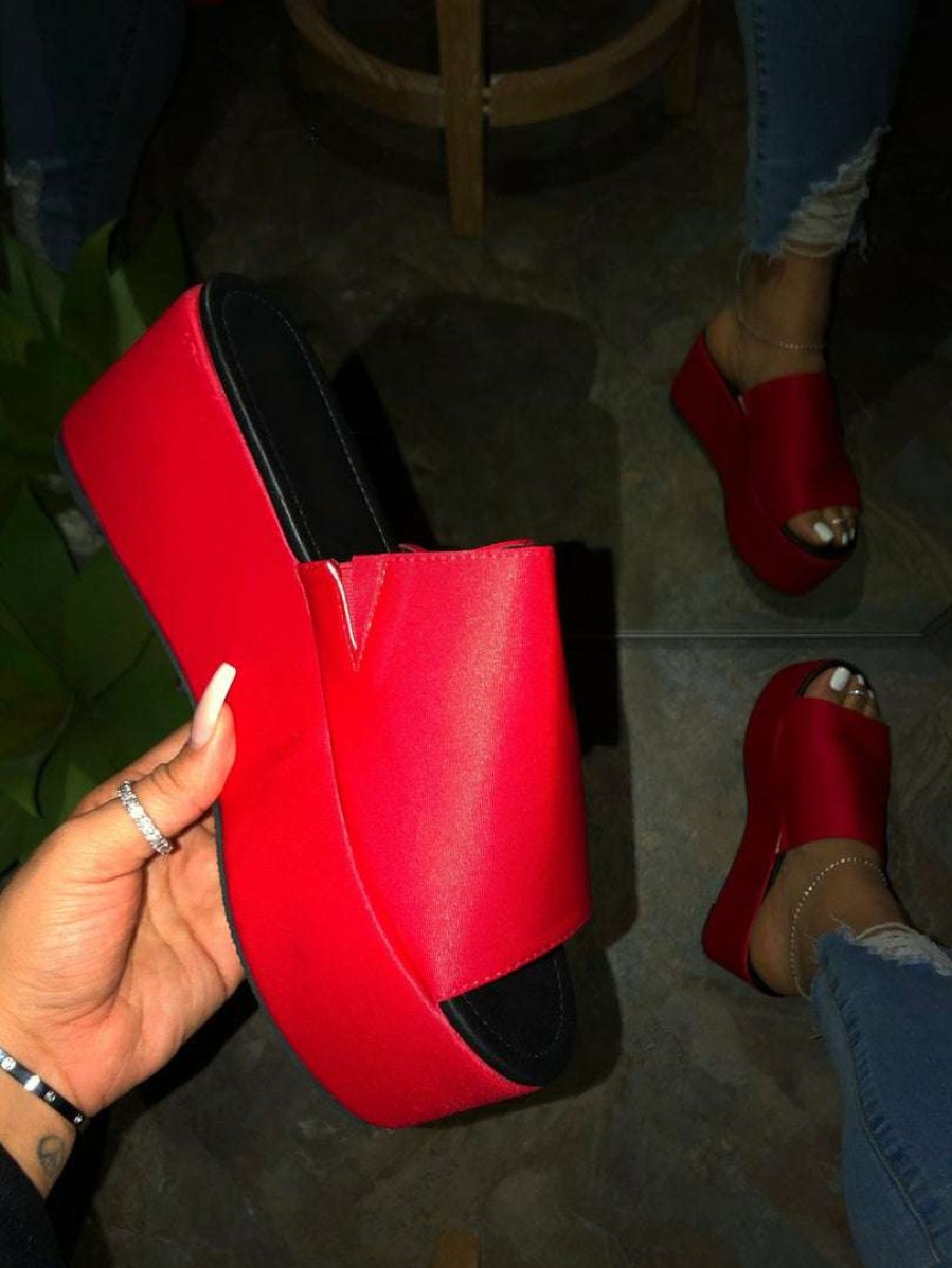 Shoe Type * | Liliana What'S New Budza5 Red