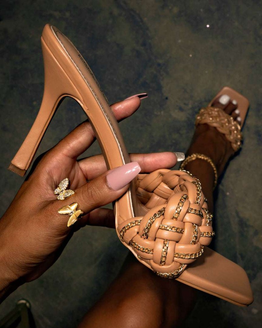 Shoe Type * | Cape Robbin Tilio Nude What'S New